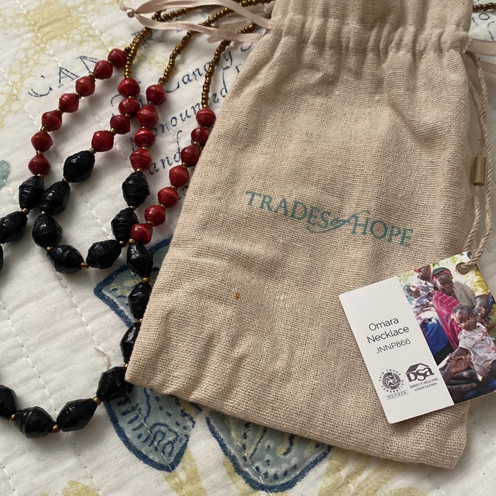 Omara Necklace- made by artisans from Uganda